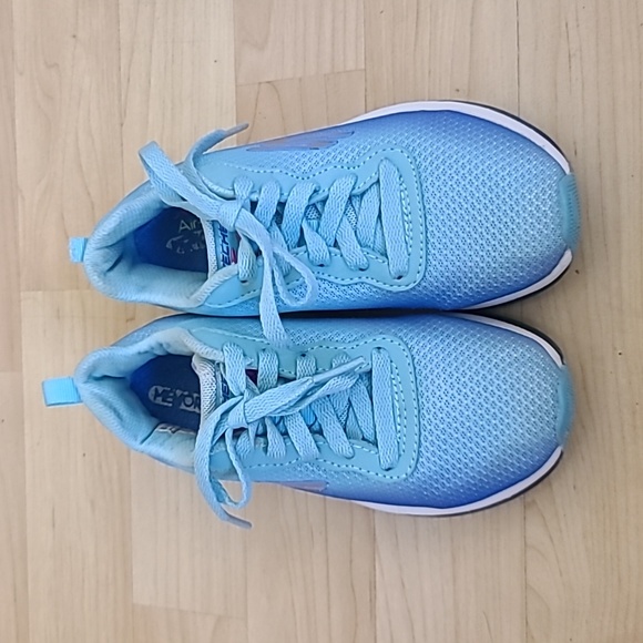 SKECHERS SKECH-AIR ELEMENT PURELY AQUA MINT LACES (BIG KID) Size 11 - Picture 3 of 8